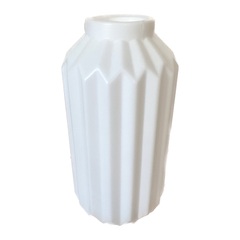 Vaso Elegance Decorativo Branco Clássico Vaso De Flores Decoração