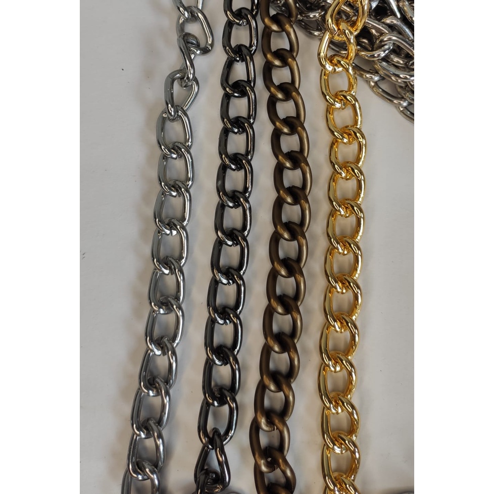 Corrente em Alumínio - CONTÉM 1 METRO espessura do arame 3.0mm