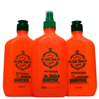 Tonico + Shampoo e Condicionador Poderoso