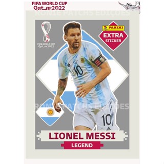 Figurinha Messi Legend Prata Copa do Mundo