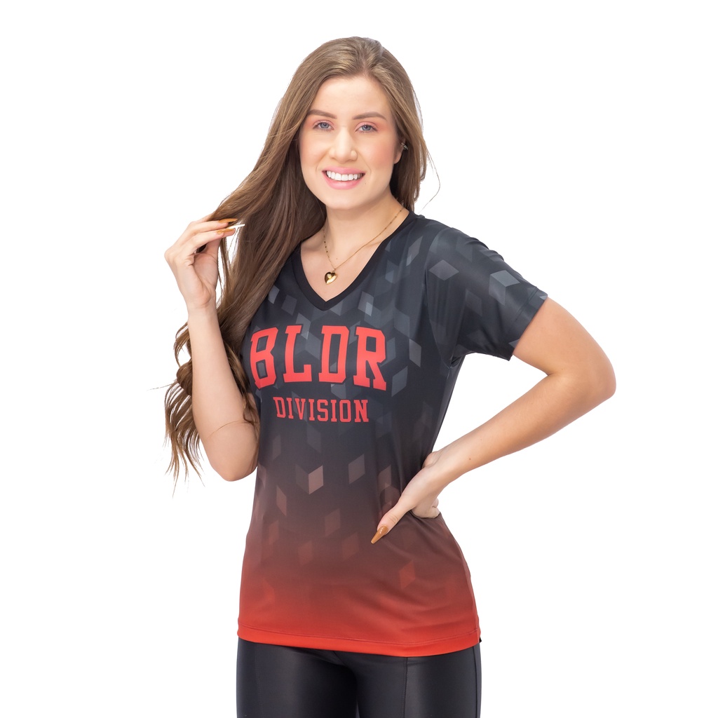 Blusa Dry Fit Feminina Academia Elastano Conforto Térmico