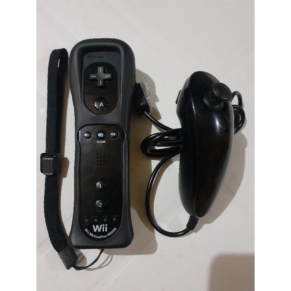 Controle Wii Remote Motion Plus Nintendo Wii Branco Wii U em Promoção na  Americanas