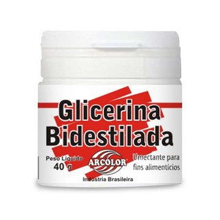 Glicerina Bidestilada 40g Arcolor em Oferta na Shopee