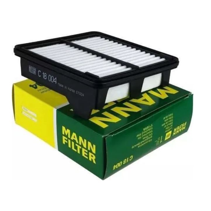 Filtro Ar Motor CITY 1.5 16V IVTEC FLEX 2010 2011 2012 2013 2014 2015 2016 2017 2018 2019 2020 2021 Original Mann