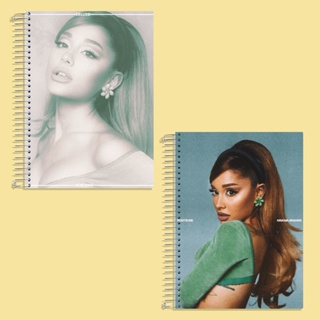 CADERNO ARIANA GRANDE PERSONALIZADO - 1, 10 e 20 matérias em Oferta na Shopee