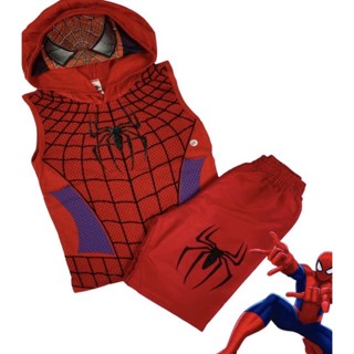 Conjunto INFANTIL personagem menino Camiseta E Shorts Do Homem Aranha