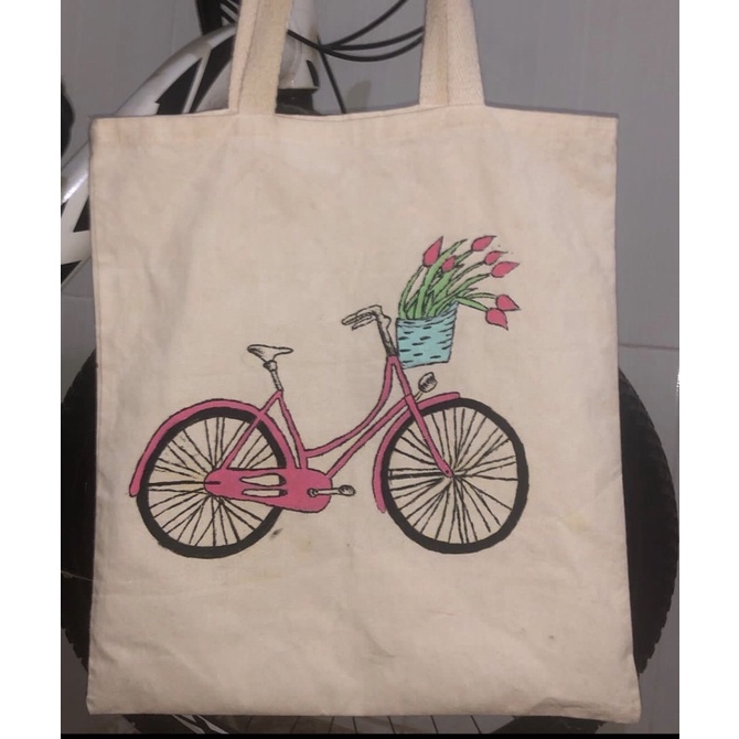 Ecobag Personalizada - bicicletas | Shopee Brasil
