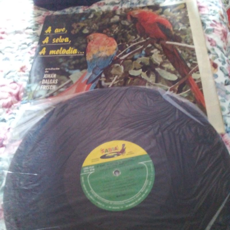 Disco Vinil A Ave, A Selva , A Melodia