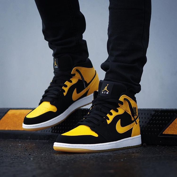 Jordan amarelo 2024 e preto