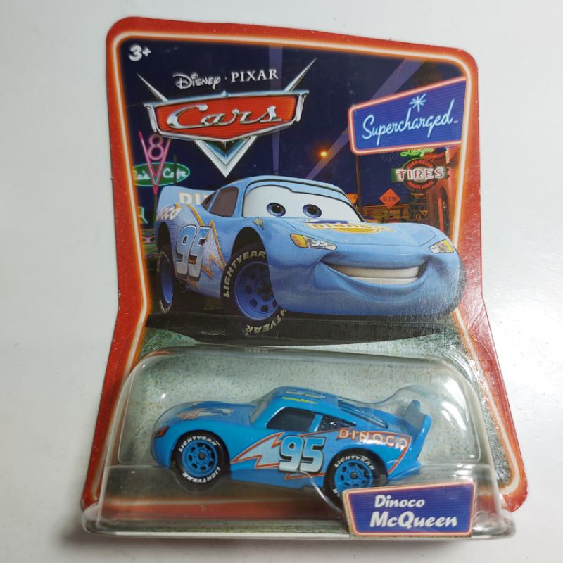 Dinoco McQueen Disney Pixar Cars Supercharged - Mattel 2006