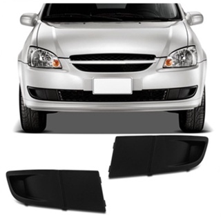 Grade Moldura Farol de Milha Corsa Classic 2011 2012 2013 2014 2015 2016 Preto sem Furo em Oferta na Shopee