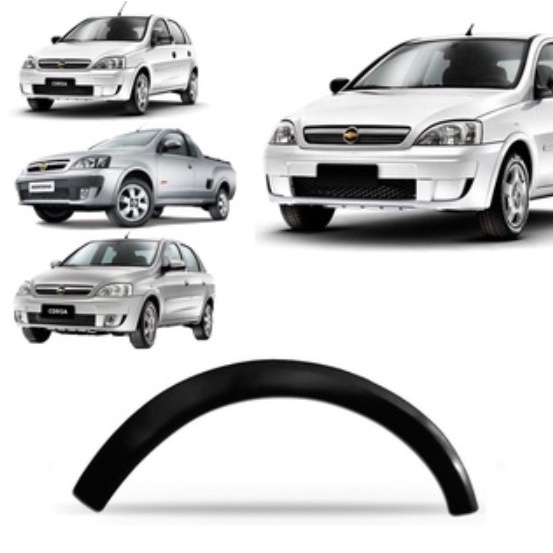 Moldura Para-lama Dianteira Lisa Corsa Montana 02/12 em Oferta na Shopee
