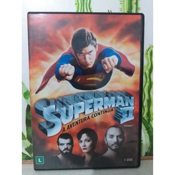 Dvd Superman II A Aventura Continua Christopher Reeves Original
