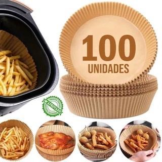 Forro Protetor Papel Descartável Especial Air Fryer Kit 50 / 100
