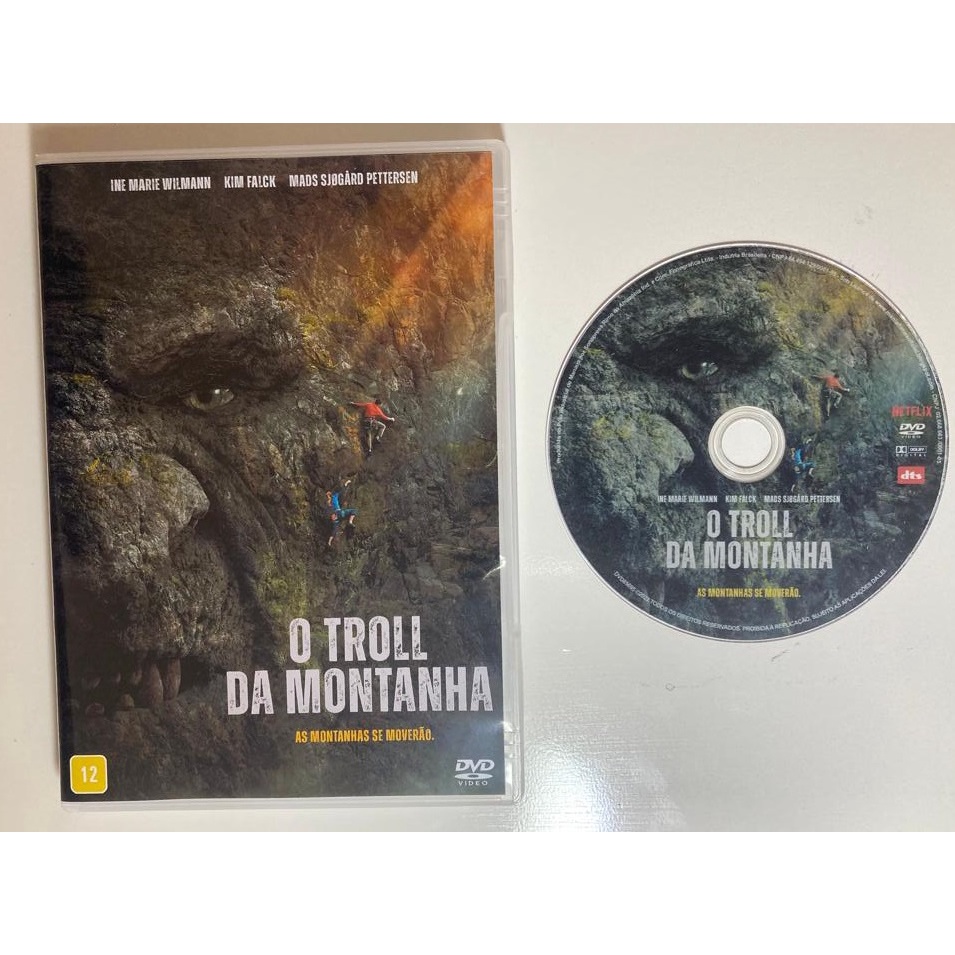 DVD - O Troll da Montanha (2022) - Dublado e Legendado