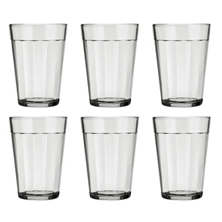 Copos De Vidro 06 Unidades Copo Americano 190ml Lagoinha Nadir Figueiredo em Oferta na Shopee