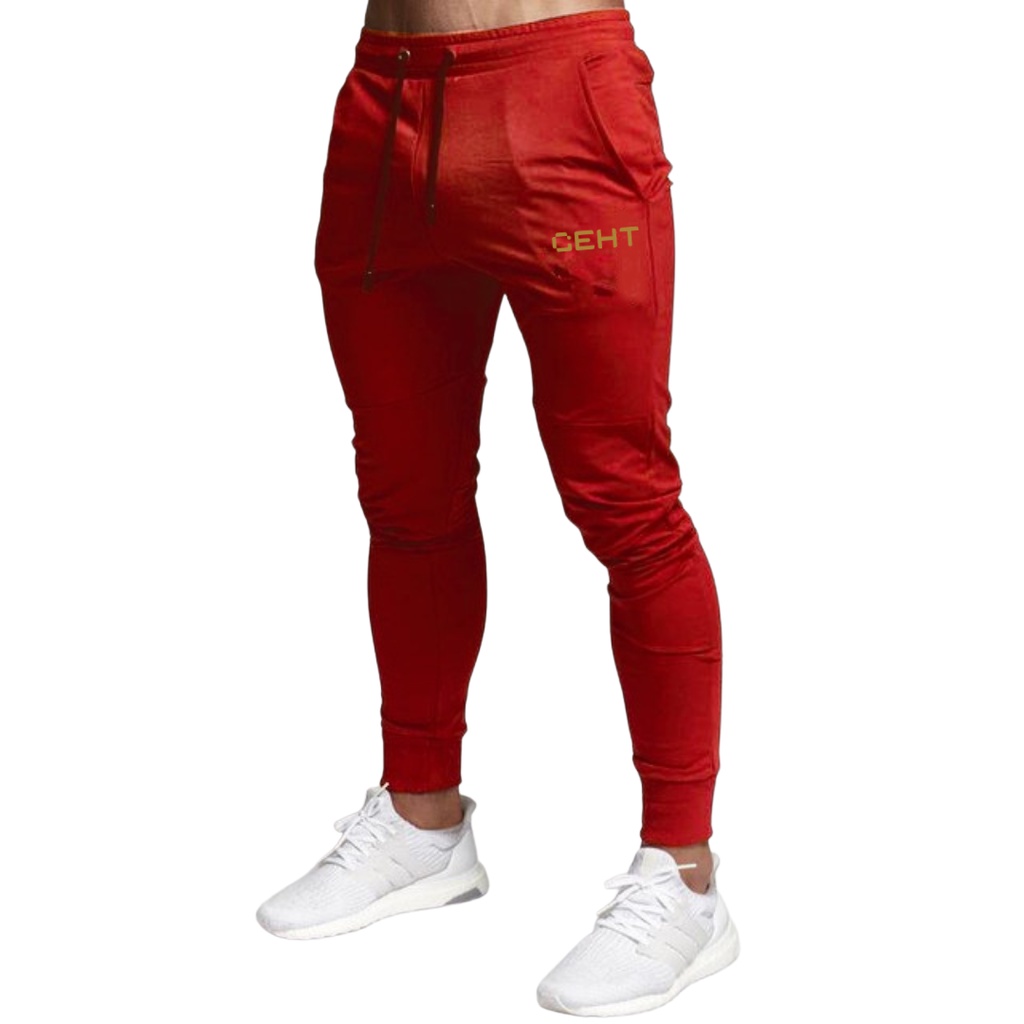 Calça Academia Jogger Moletom De  Masculina  Para Treinos Esportivos Várias Cores