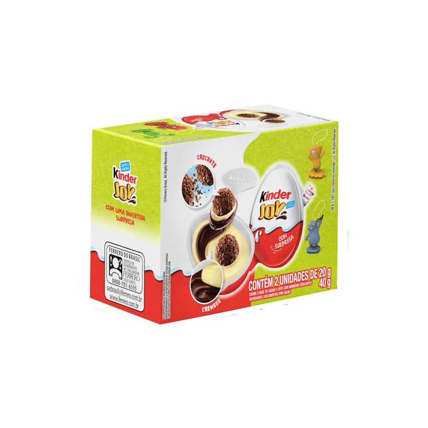 Chocolate Kinder Ovo Joy C/2un - Ferrero
