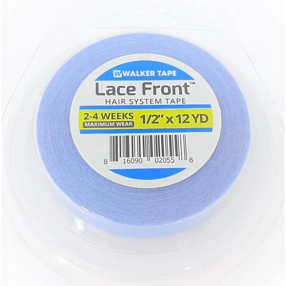 Fita Rolo Adesivo Lace Front Azul 12 Metros X 1,2cm em Oferta na Shopee