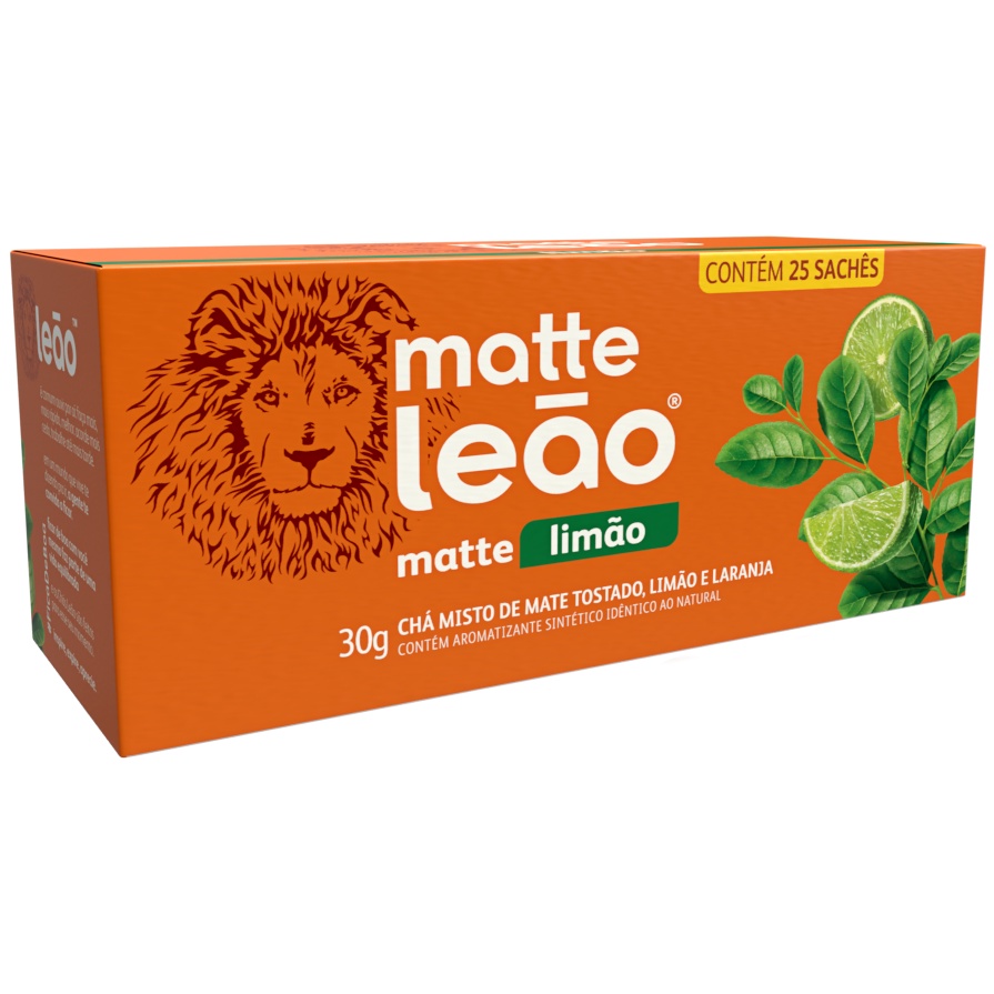 Detalhes do Kit Chá Matte Leão e 6 Sabores - 6 Caixas / 150 Sachês