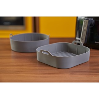 Forma de Silicone para Cozimento em Air Fryer Quadrada 20,5CM x 20,5CM - Clink