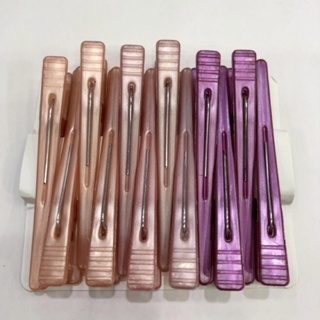 Kit com 12 Bico de Pato Prendedor de Cabelo Piranha Salão em Oferta na Shopee