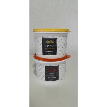 Tupperware Linha de mantimento bistro farofa e milho de pipoca