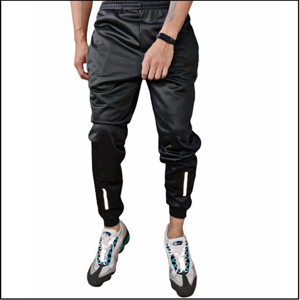 Calça Moletom Dry Fit Símbolo Refletivo Dri Jogger Refletiva