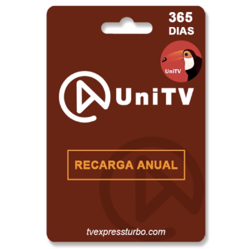 ✅ Código de Recarga Uni TV Anual