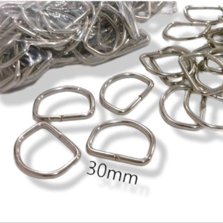 Meia Argola 30mm (3cm) sem solda com 25 unidades, Meia Lua 3cm (30mm)