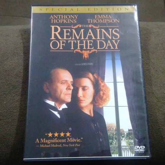 Remains of the Day, Vestígios do Dia, DVD importado, R1, Anthony Hopkins, Emma Thompson - FAVOR LER DESCRIÇÃO!