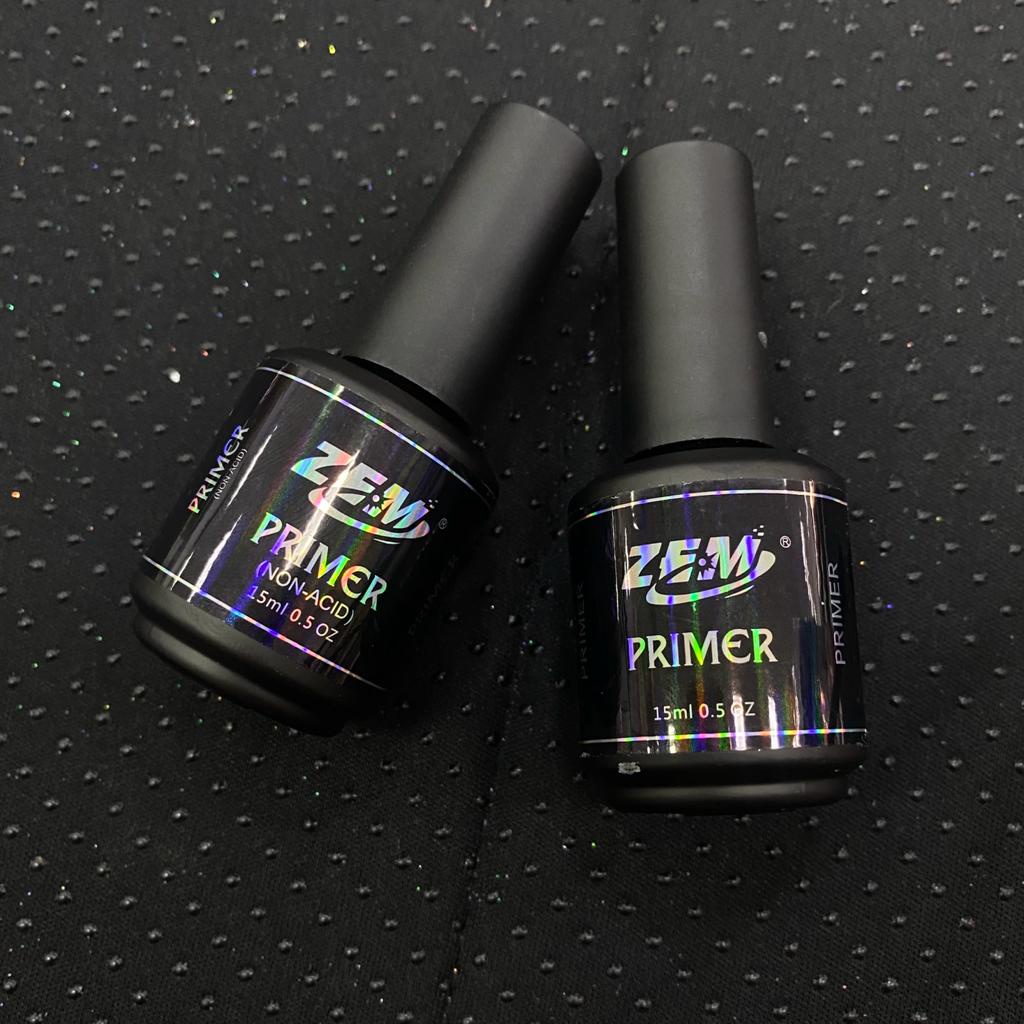 Primer Com ou Sem Ácido P/ Unha Gel Porcelana Zem