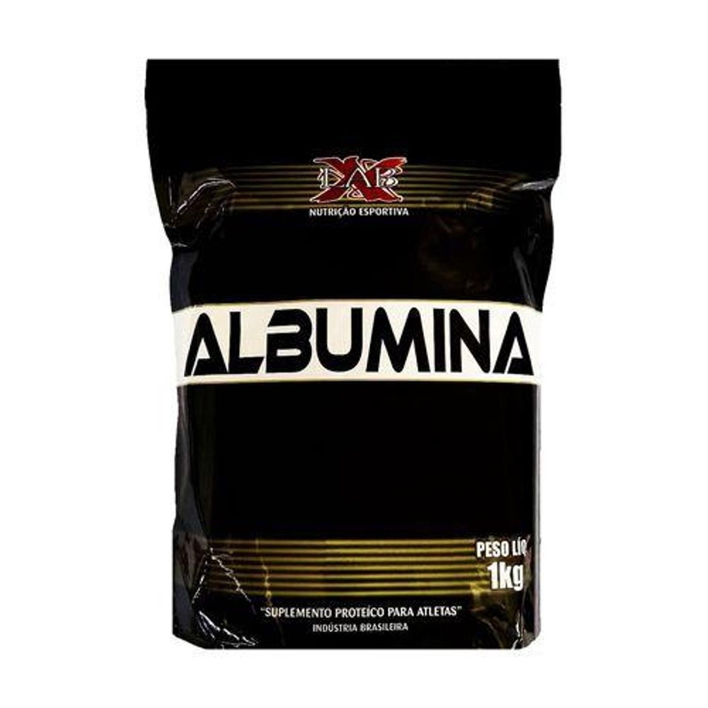 Albumina X-lab 1kg Morango com Banana Saúde Suplemento Alimentar Academia Proteína