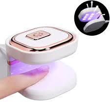 Mini Cabine Led Uv Secador Para Unhas 6W Portátil em Oferta na Shopee