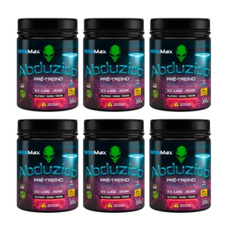 Kit 6X Pré treino Abduzido 300g - Nitromax