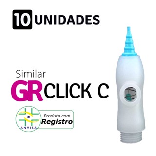 Agulha Compatível Gr Basic 3 Pontas Circular - 10 unidades