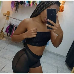 Short Feminino em Tule (Acompanha a Calcinha)