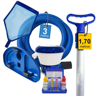 Kit Manutenção e Clorador para Piscinas Infláveis Universal 3 metros em Oferta na Shopee