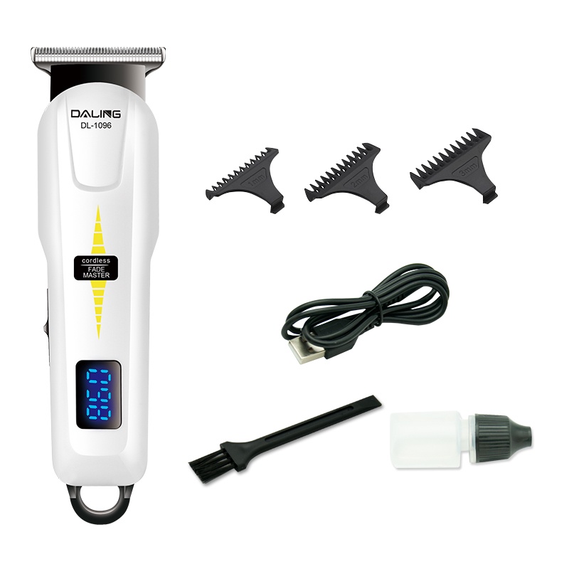 Maquina De Acabamento E Cortar Cabelo Sem Fio Daling 110/220v em Oferta na Shopee