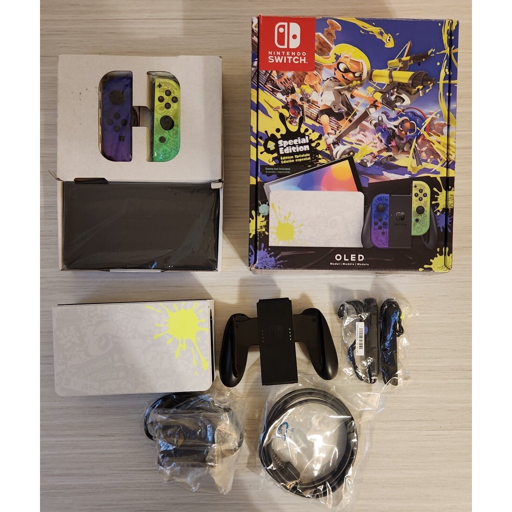 New Nintendo Switch OLED Splatoon 3 Special Edition - Escorrega o Preço