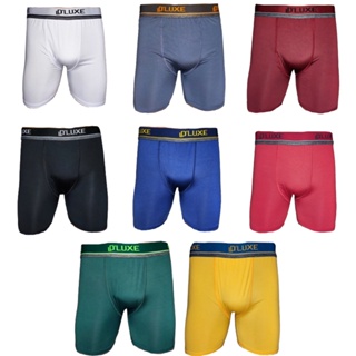 Kit 4 Bermuda Cueca Boxer Long Leg térmica Adulto masculino Futebol Longa Masculina Academia leggings Microfibra em Oferta na Shopee