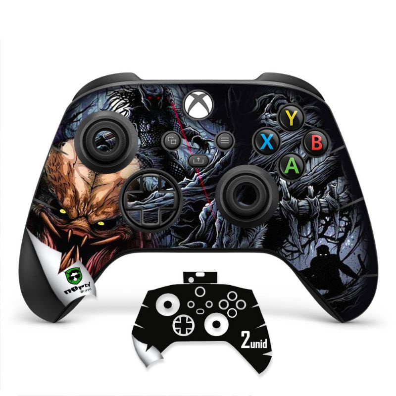 adesivo de controle videogame imagem predador