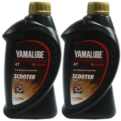 2 Litros De Oleo Yamalube Scooter 4 T Semi-sintético 10w 40