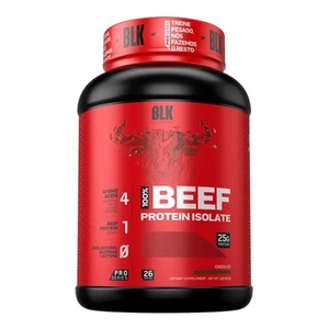 Whey Proteína Da Carne Blk 410 Beef Protein 907g Blk Performance Sabor Chocolate Zero Lactose