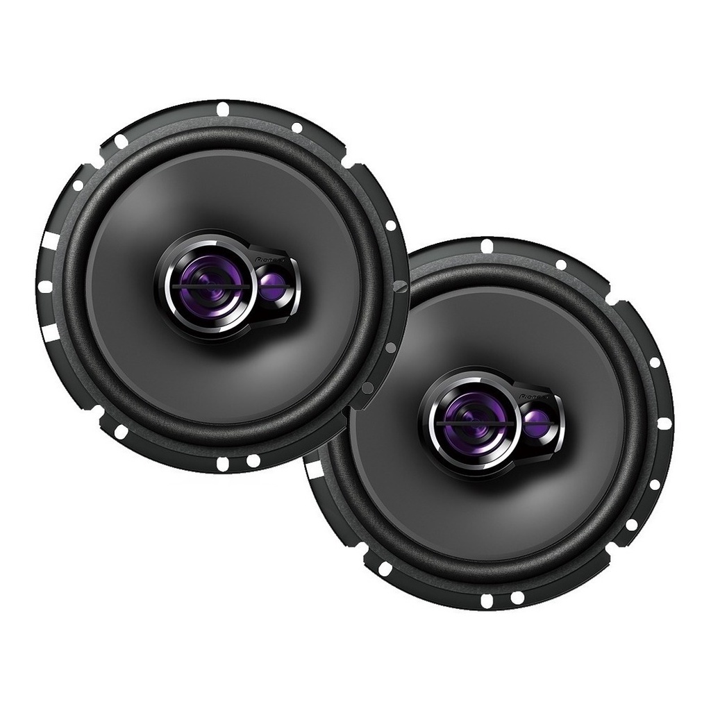 Alto Falante De 6 Polegadas Pioneer Triaxial 100w Rms Par