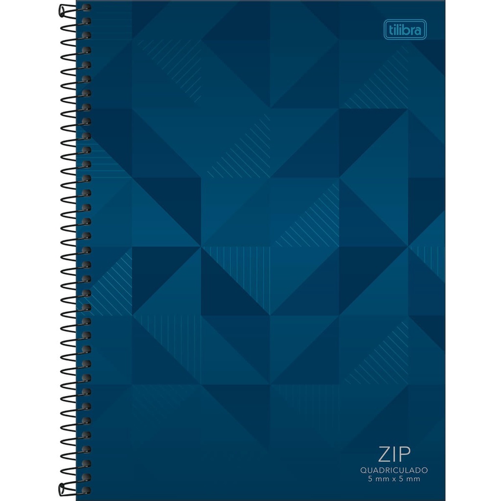 Caderno Quadriculado 5x5 Capa Dura 96 Folhas Tilibra