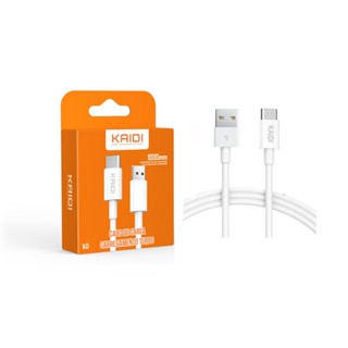 Cabo de Carga Turbo e Dado Kaidi KD-25 1m Tipo-C / lightning / Micro USB
