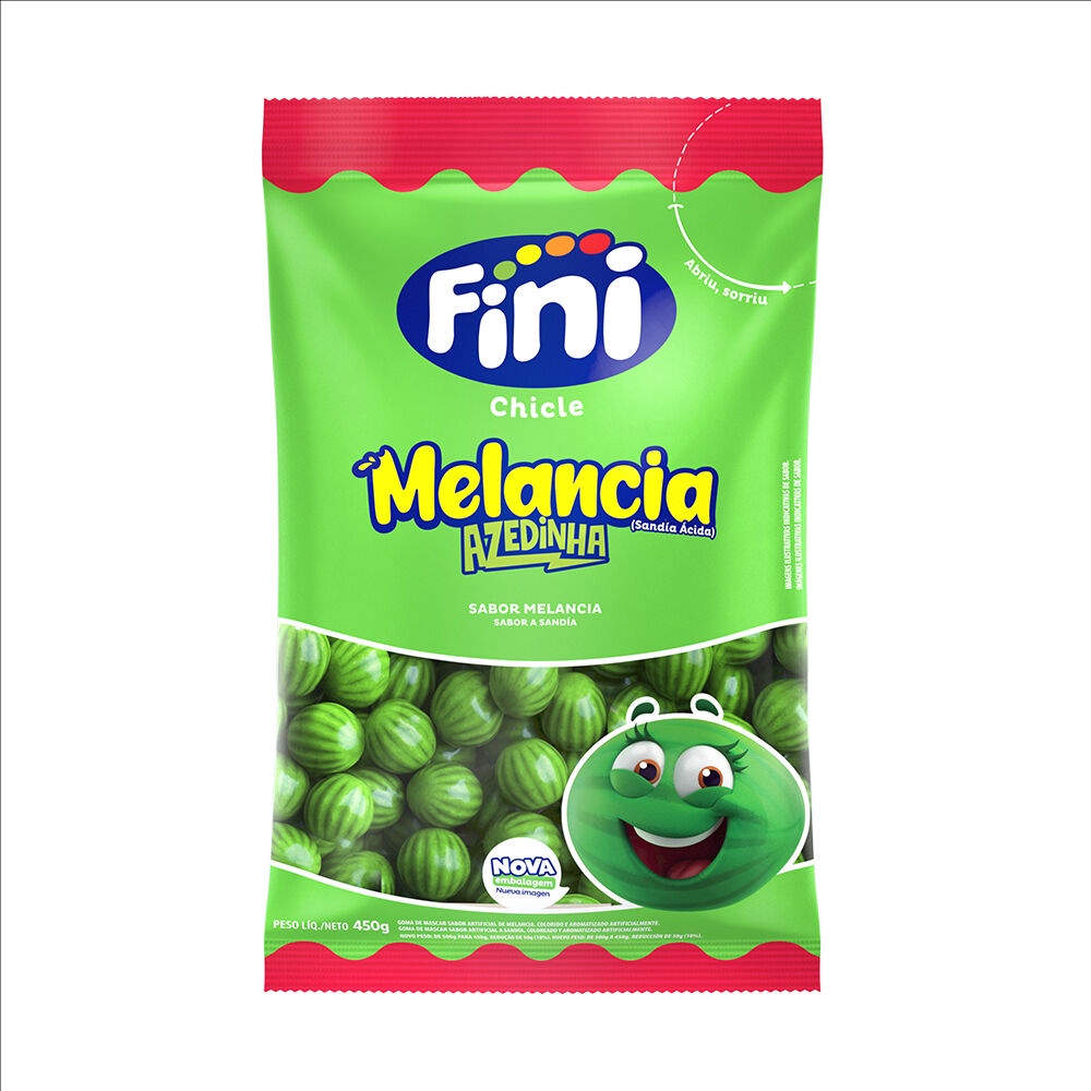 Melancia Azedinha 450g - Chicle Fini