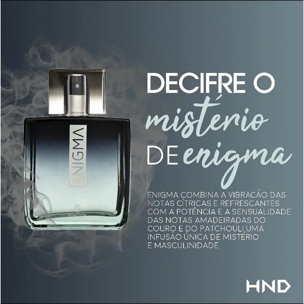 Perfume hinode ORIGINAL Enigma 100mL, perfume masculino, perfume de luxo