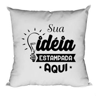 Almofadas personalizadas do seu jeito 25x25cm, 35x35cm, 40x40cm COM ENCHIMENTO